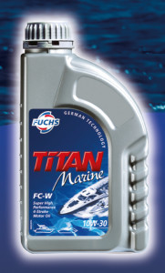 FUCHS Huile moteur bateau Titan Marine