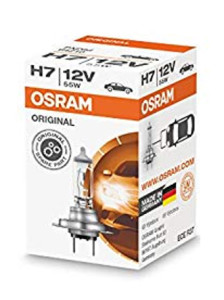 boite lampe H7 12V 55W OSRAM