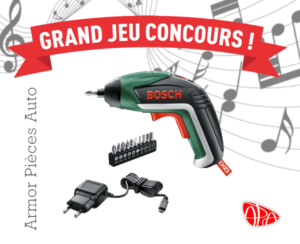 Grand jeu concours Facebook Armor Pièces Auto