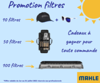 Promotion filtres